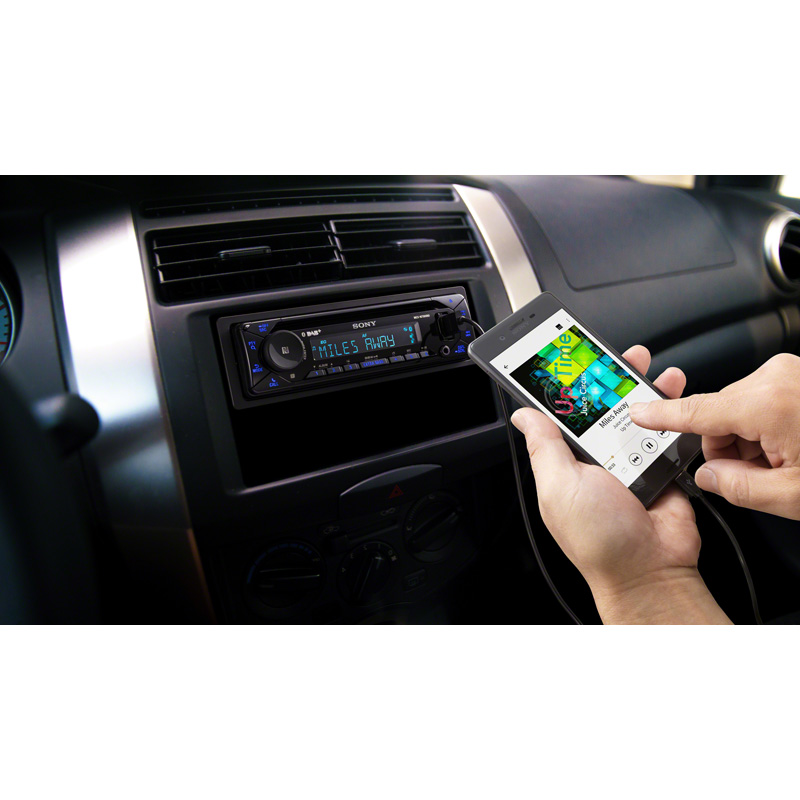 Sony MEX-N7300BD Headunit Radio d'auto 1-DIN + USB/Bluetooth/DAB