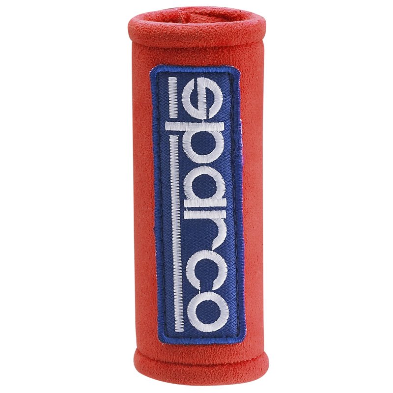 Sparco Coussinets de Volant / de Frein à Main Mini - Red - 2 pièces