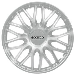 Sparco Enjoliveurs Roma - 13-pouces - Argent - Set de 4 pièces