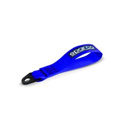 Sparco Sangle de Remorquage Performance - Bleu - max. 2000kg - Trou de 16mm