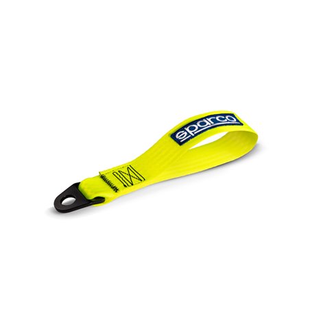 Sparco Sangle de Remorquage Performance - Jaune Neon - max. 2000kg - Trou de 16mm