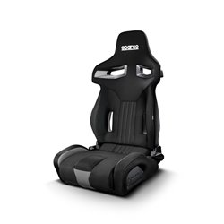 Sparco Siège Baquet R333 - Noir/Gris - Réglable