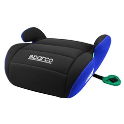 Sparco Siège enfant F100KI Noir/Bleu i-Size 125-150cm (ECE-R129/03)