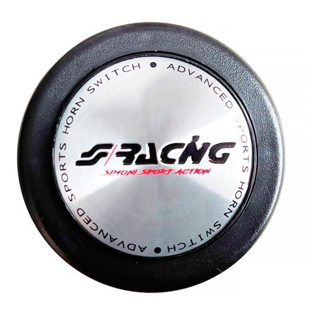 Simoni Racing Bouton de klaxon Universel Type C - diamètre 55mm - 2 connecteurs