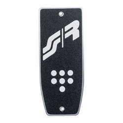 Simoni Racing Repose-Pied Anti-Slip - Aluminium/Noir