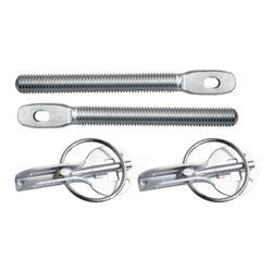 Simoni Racing Attaches Capot Universelles Type 4 - Argent - Quick Release