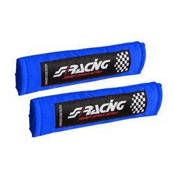 Simoni Racing Protège Ceinture de Sécurité Sport - Bleu - 2 pièces