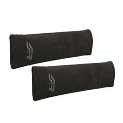 Simoni Racing Protège Ceinture de Sécurité Total Black - 2 pièces