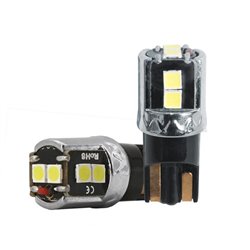 Simoni Racing T10 Ampoules 6-LED 'Canbus No-Polarity' - High Brightness Superblanc - Set de 2 pièces