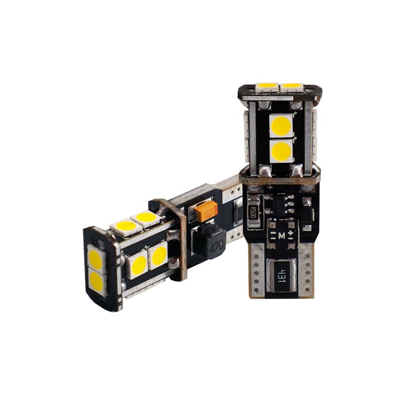 Simoni Racing T10 Ampoules 10-LED 'Canbus No-Polarity' - High Brightness Superblanc - Set de 2 pièces
