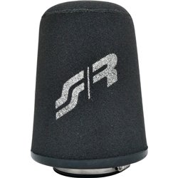 Simoni Racing Filtre à Air en Mousse Universel - 156/120mm - Noir - incl. 3 adaptateurs