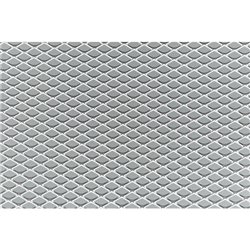 Simoni Racing Grille de Calandre Aluminium - 125x20cm - Maille Fine