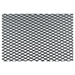 Simoni Racing Grille de Calandre Aluminium Noir - 125x20cm - Maille Fine