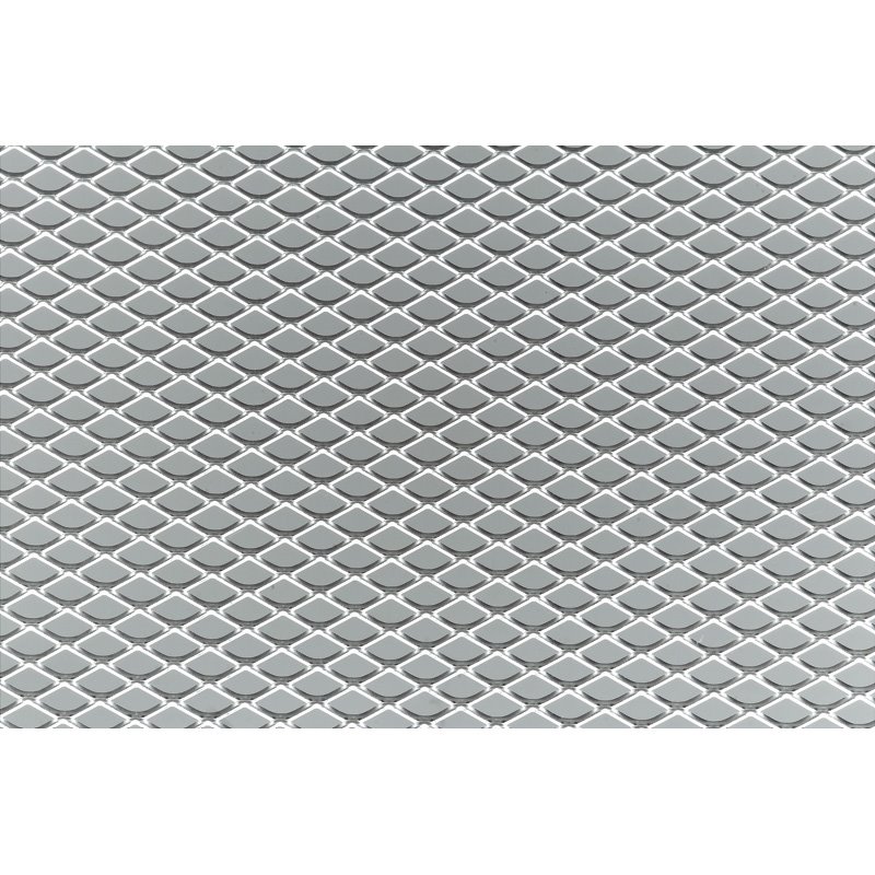 Simoni Racing Grille de Calandre Aluminium - 100x30cm - Maille Fine