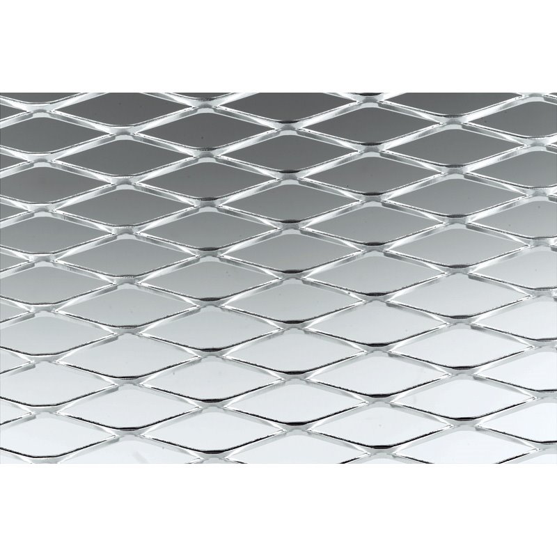 Simoni Racing Grille de Calandre Aluminium - 100x30cm - Maille Large