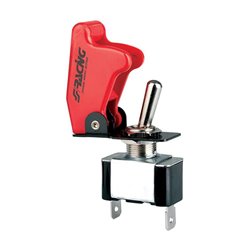 Simoni Racing Interrupteur Baby Go - Rouge - 12V/20Amp