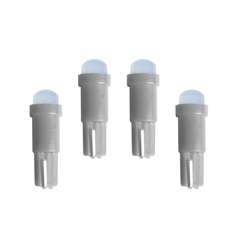 Simoni Racing T3 1-LED 'Spot' Ampoules - Blanc - Set de 4 pièces