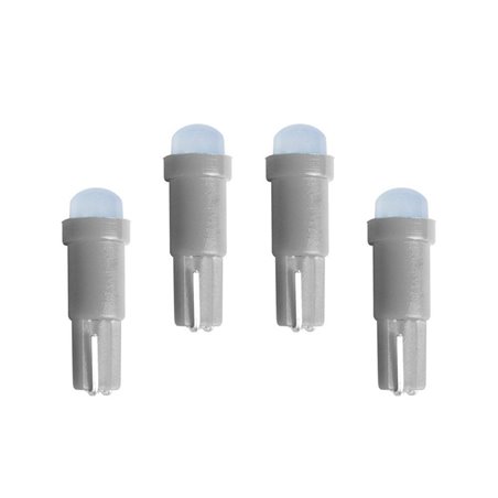 Simoni Racing T3 1-LED 'Spot' Ampoules - Blanc - Set de 4 pièces