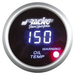 Simoni Racing Manomètre Digital - Température Huile  - 52mm