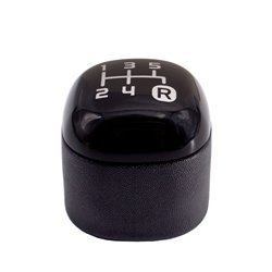 Simoni Racing Pommeau de Vitesse OEM sur mesure pour Fiat Panda III 2012- - Noir