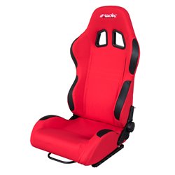 Simoni Racing Siège Baquet Jenson - Rouge - Réglable des Deux Côtés - incl. Glissières