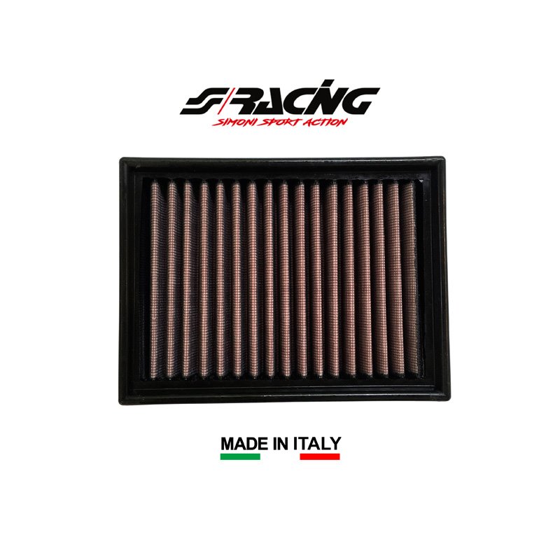 Simoni Racing Filtre à air de remplacement sur mesure pour Seat Ibiza/Cordoba/Arosa 1.0i/1.4i 1999-2003 & VW Polo/Lupo 1.0i/1.4i