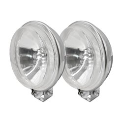 Simoni Racing Set de lampes spot 115mm - H3 - Chromé - Set de 2 pièces