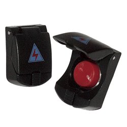 Simoni Racing Interrupteur Universel avec Couverture Noir