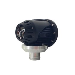 Simoni Racing Valve Blow Off Universelle Type 14 - pour moteurs turbo à essence - Raccord 25mm, Longueur 95mm, Diamètre 75mm - N