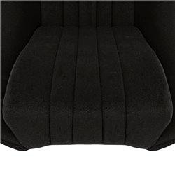 Siège baquet 'Classic' - Noir - Dossier fixe + Appuie-tête - incl. glissières