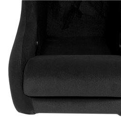 Siège baquet 'K12 Small' - Noir - Dossier fixe - incl. glissières