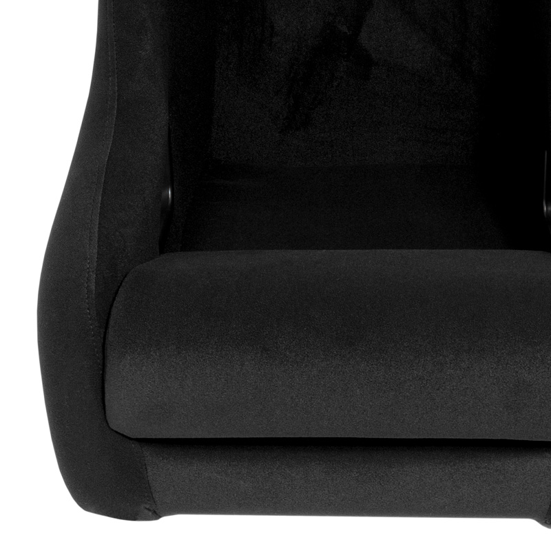 Siège baquet 'K12 Small' - Noir - Dossier fixe - incl. glissières