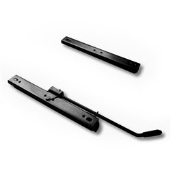 Set de glissières universel pour 1 Siège baquet avec réglage latéral