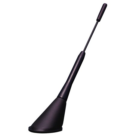 Antenne d'aluminium universel - Shortstick 16v - Noir