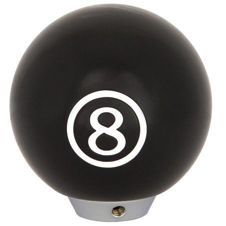 Pommeau universel 8-ball - Noir