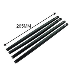 Jeu de bandes de protection de pare-chocs 265x12mm - Auto-adhésif - Jeu de 4 pièces