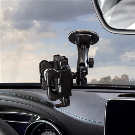 Support universel pour Smartphone/Navigation avec ventouse 40-120mm