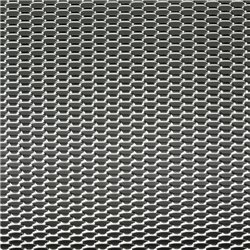 Grillage d'aluminium - nid d'abeille 12x6mm - 125x25cm