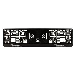 Twinny Load Support de plaque d'immatriculation pour e-Wing/e-Active/Kronos/Rheia/e-Carrier/e-Carrier II