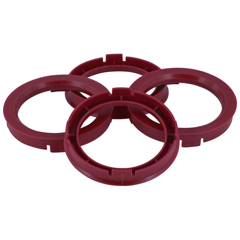 Set de Bagues de Centrage TPI - 64.0->56.1mm - Ruby Rouge