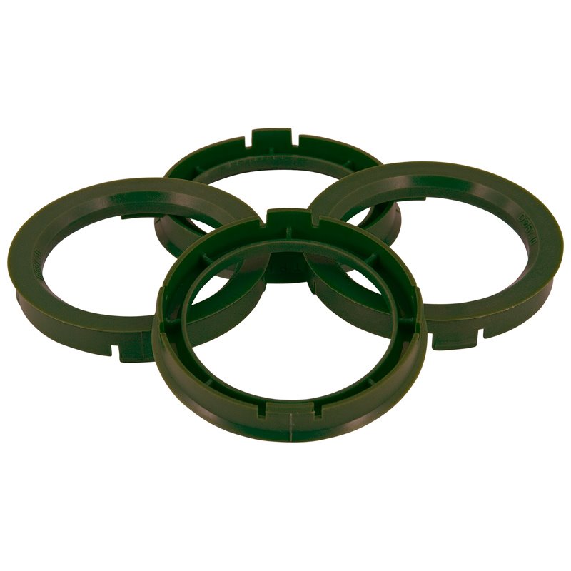 Set de Bagues de Centrage TPI - 76.0->65.1mm - Olive Vert
