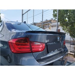 Lèvre spoiler arrière sur mesure pour BMW serie 3 F30 Sedan 2011-2018 (PU)