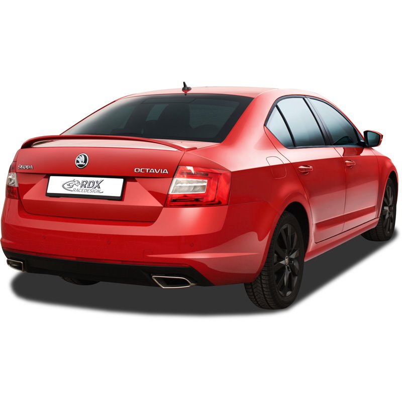 Spoiler arrière sur mesure pour Skoda Octavia III Sedan 2013-2017 & FL 2017-2020 'RS-Look' (PUR-IHS)