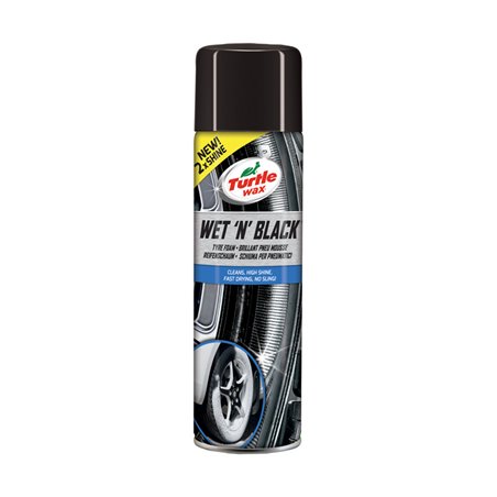 Turtle Wax Wet N Black Mousse de Pneu 500ml