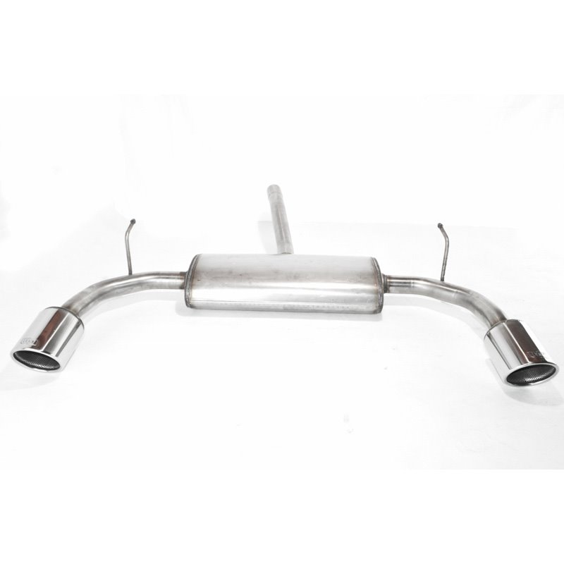 Échappement inoxydable double sur mesure pour Alfa Romeo Giulietta HB 5-portes 1.75t 16v 173kW/2.0 JTD 125kW 2010- 100mm