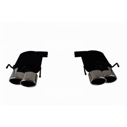 Échappement double sur mesure pour Alfa Romeo Spider 1.8 147kW 2009-2010 2x 120x80mm