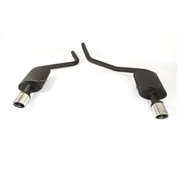 Échappement double sur mesure pour Audi A4 (B7) Avant 1.8T 120kW 2005-2008 (excl. Quattro) 90mm