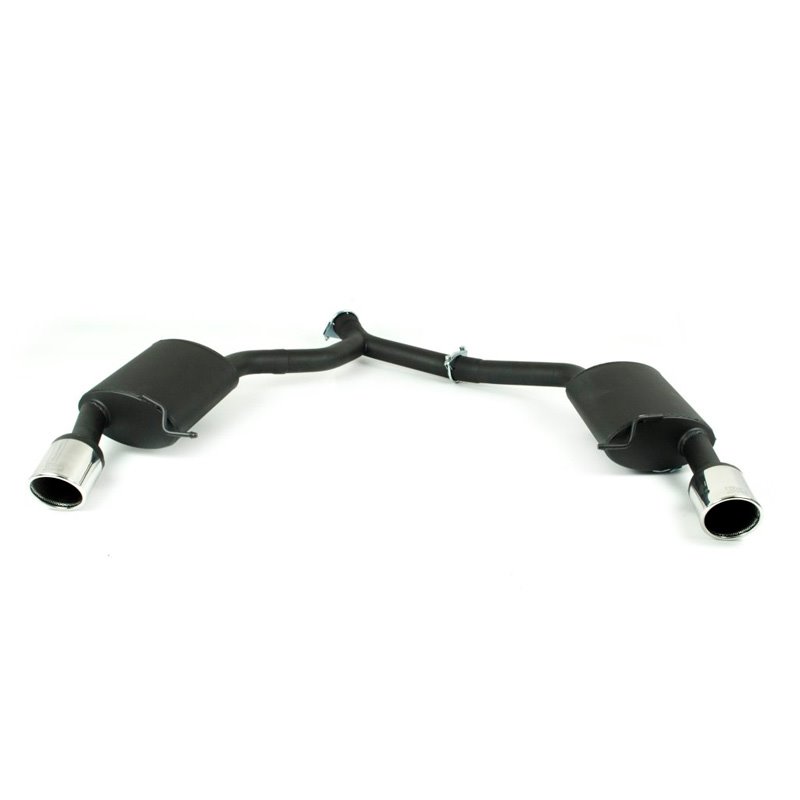 Échappement double sur mesure pour Audi A5 (F5A) Sportback 2.0TFSi Quattro 185kW 2017-2020 100mm