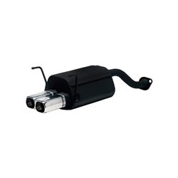 Échappement sur mesure pour Honda Civic VII HB 1.4i 66kW/1.6i 81kW 2002-2006 2x 80x65mm