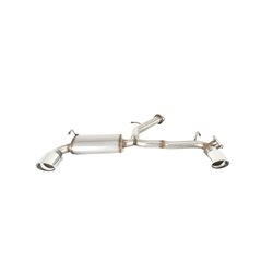 Échappement double sur mesure pour inoxydable Hyundai i30 N Hatchback  202kW 2016-2022 2x 100mm